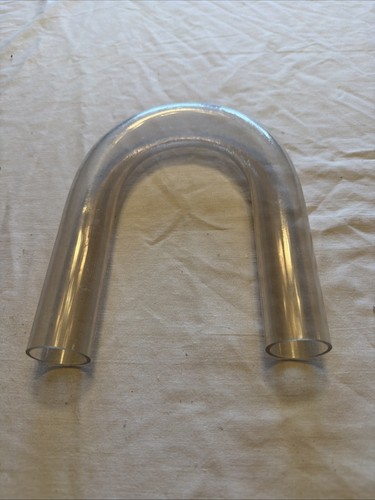 Clear u tube siphon - 1-1/4",